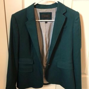 Forest Green Schoolboy J. Crew Blazer. Size 4.